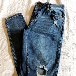Distressed Alice & Elmer Skinny Jeans